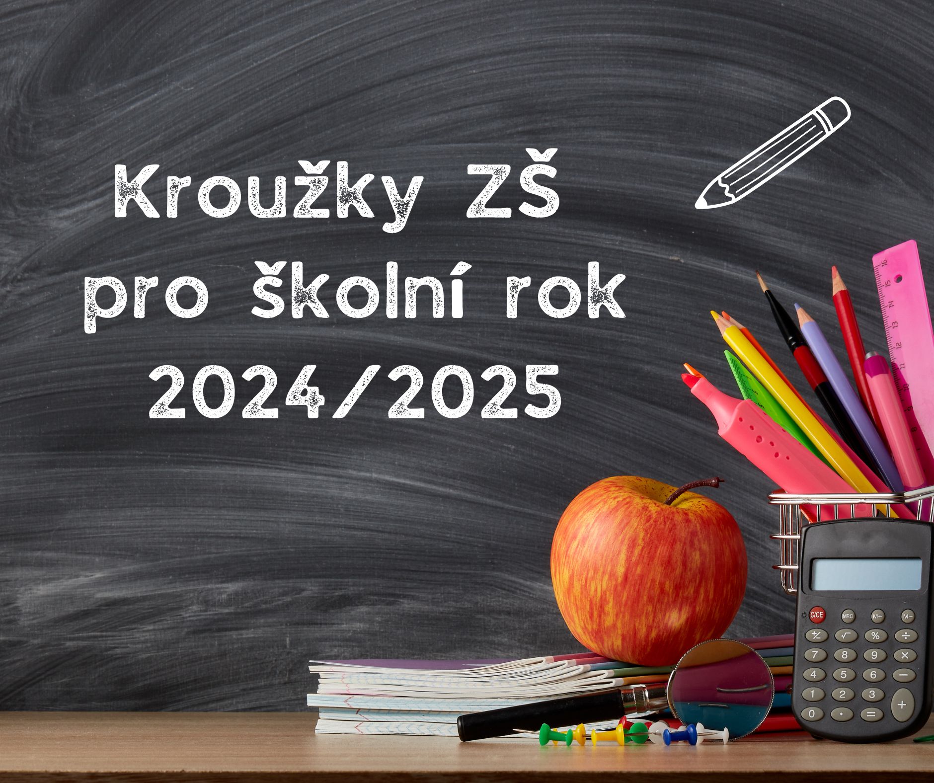 Zájmové kroužky školního klubu ve školním roce 2024/25