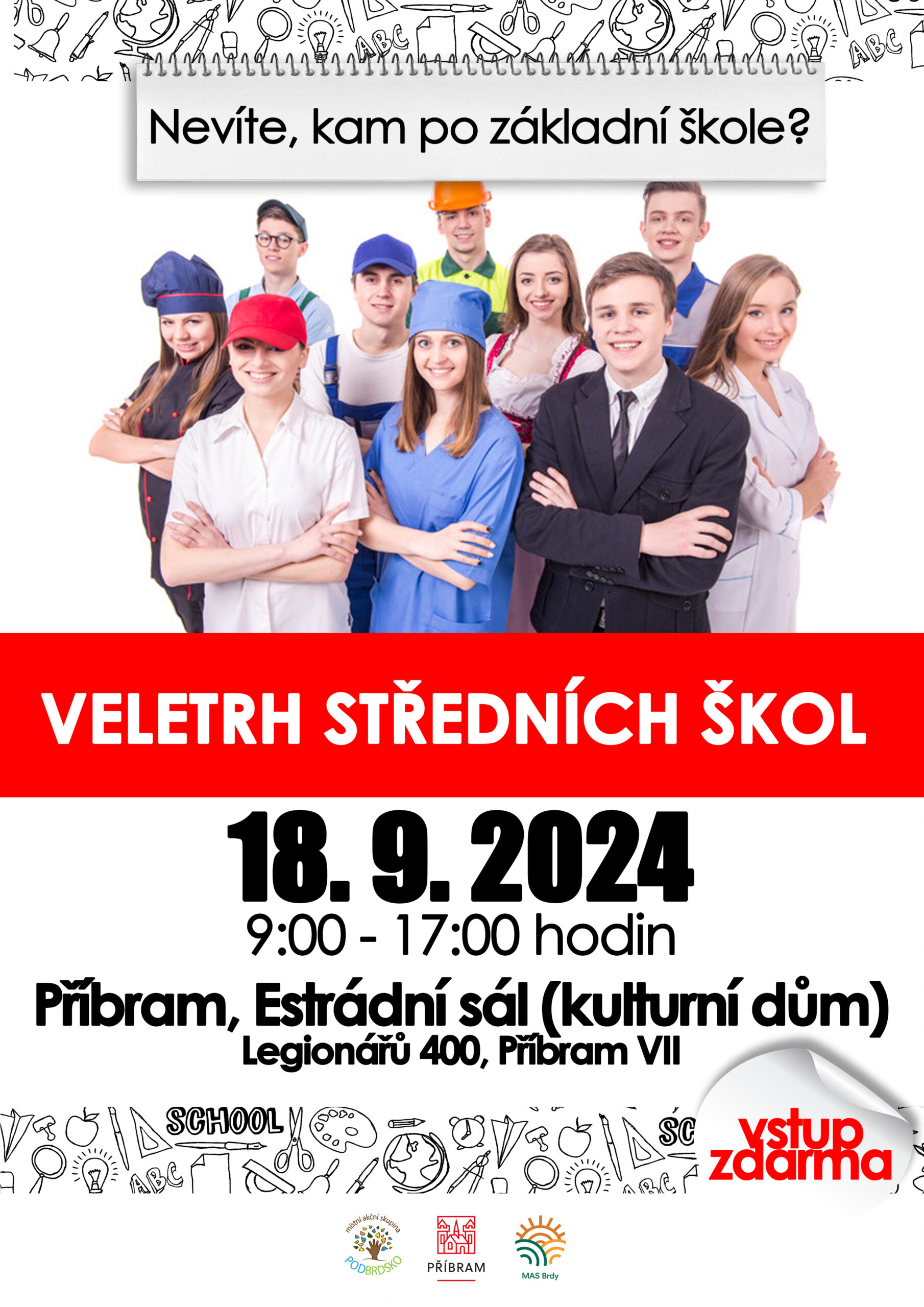 Veletrh středních škol v Příbrami