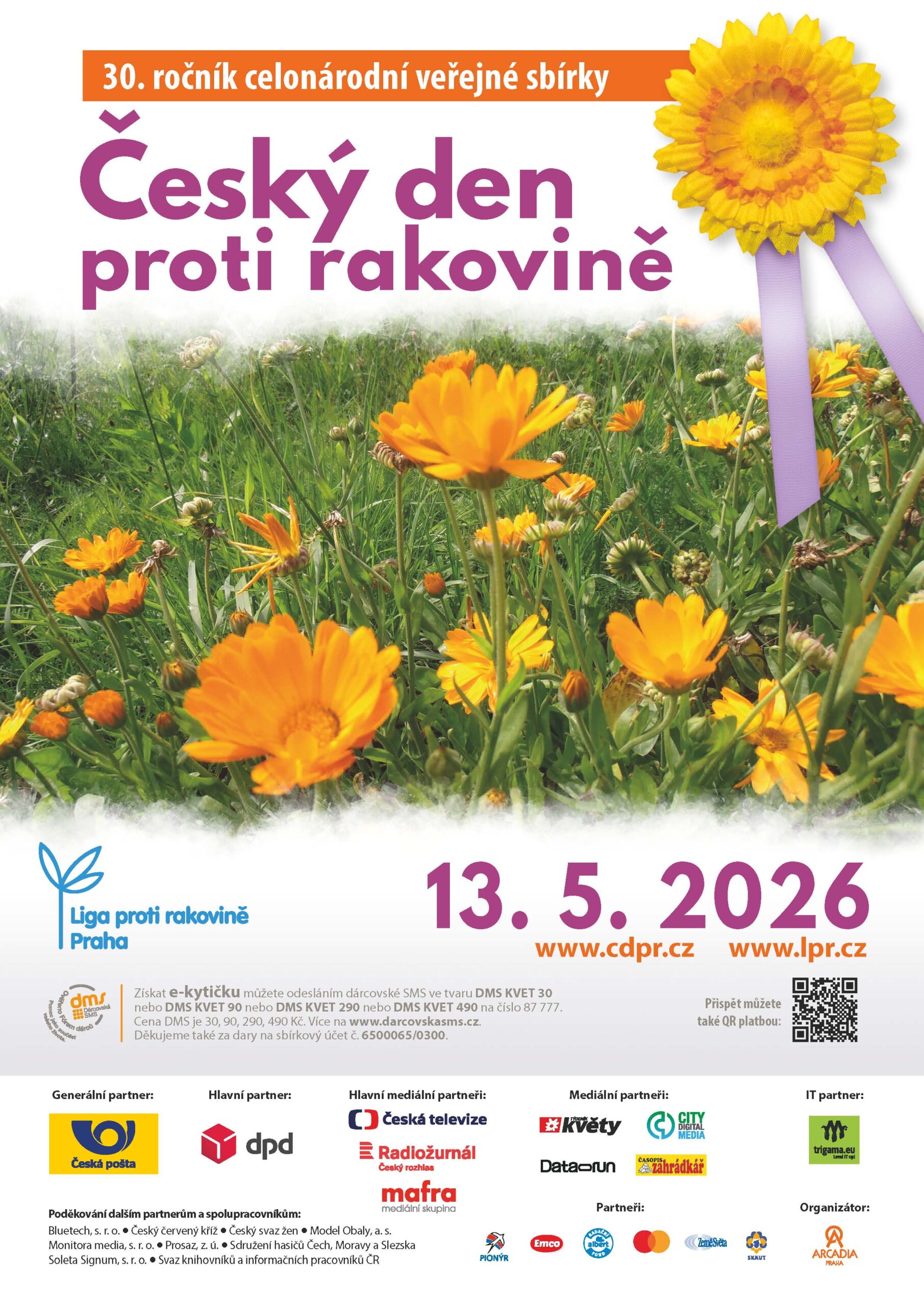 Český den proti rakovině v ZŠ Jince